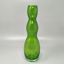Load image into Gallery viewer, Mid-Century Modern V. Nason Murano Green Glass Vase, 1970s Madinteriorart by Maden