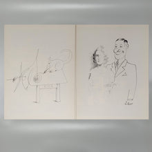Load image into Gallery viewer, Saul Steinberg "Derriere Le Miroir" n. 157 with Fourteen Lithographs by Maeght Editeur. - Madinteriorart by Maden