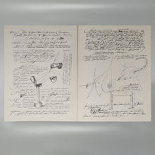 Load image into Gallery viewer, Saul Steinberg "Derriere Le Miroir" n. 157 with Fourteen Lithographs by Maeght Editeur. Madinteriorart by Maden