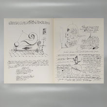 Load image into Gallery viewer, Saul Steinberg "Derriere Le Miroir" n. 157 with Fourteen Lithographs by Maeght Editeur. Madinteriorart by Maden