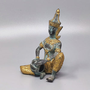 1940s Gorgeous Oriental Decorative Statue. Thai Deity. Madinteriorart by Maden