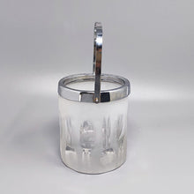 Load image into Gallery viewer, 1960 Gorgeous Ice Bucket with 6 Glasses in Hand Cut Lead Crystal by Kristal. Made in Italy Madinteriorart by Maden