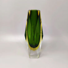 Load image into Gallery viewer, 1960s Astonishing Green Vase By Flavio Poli for Seguso. Made in Italy Madinteriorart by Maden