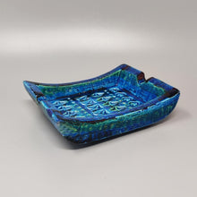 Load image into Gallery viewer, 1960s Bitossi Ashtray/Catchall by Aldo Londi Blue Rimini Collection Madinteriorartshop by Maden
