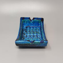Load image into Gallery viewer, 1960s Bitossi Ashtray/Catchall by Aldo Londi Blue Rimini Collection Madinteriorartshop by Maden