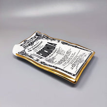 Load image into Gallery viewer, 1960s Catchall/Vide-Poche in Porcelain "La Gioconda" by Piero Fornasetti. Made in Italy. Posacenere Madinteriorartshop by Maden