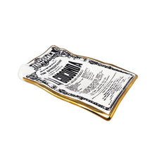 Load image into Gallery viewer, 1960s Catchall/Vide-Poche in Porcelain "La Gioconda" by Piero Fornasetti. Made in Italy. Posacenere Madinteriorartshop by Maden