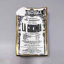 Load image into Gallery viewer, 1960s Catchall/Vide-Poche in Porcelain "La Gioconda" by Piero Fornasetti. Made in Italy. Posacenere Madinteriorartshop by Maden