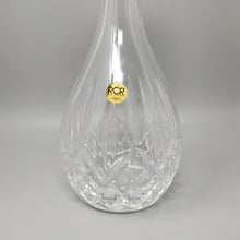 Load image into Gallery viewer, 1960s Elegant Italian Mid Century Vintage Crystal Decanter with 6 Crystal Glasses Madinteriorart by Maden