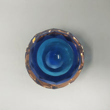 Load image into Gallery viewer, 1960s Gorgeous Big Blue Bowl or Catchall Designed By Flavio Poli for Seguso Madinteriorart by Maden
