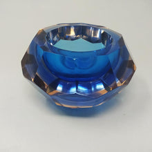 Load image into Gallery viewer, 1960s Gorgeous Big Blue Bowl or Catchall Designed By Flavio Poli for Seguso Madinteriorart by Maden