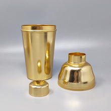 Load image into Gallery viewer, 1960s Gorgeous Cocktail Shaker With Ice Bucket in Aluminium. Made in Italy Madinteriorart by Maden