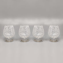 Load image into Gallery viewer, 1960s Stunning Cocktail Shaker Set with Four Glasses. Made in Italy Madinteriorart by Maden