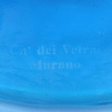 Load image into Gallery viewer, 1960s Wall Clock in Murano Glass by "Cà Dei Vetrai". Made in Italy Madinteriorart by Maden
