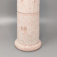 Load image into Gallery viewer, 1970s Amazing Pair of Vases in Ceramic in Antique Pink Color. Made in Italy Madinteriorartshop by Maden