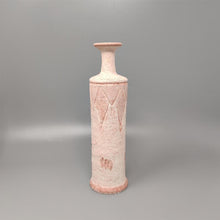 Load image into Gallery viewer, 1970s Amazing Pair of Vases in Ceramic in Antique Pink Color. Made in Italy Madinteriorartshop by Maden