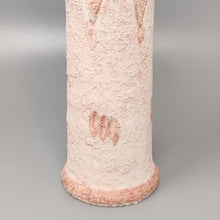 Load image into Gallery viewer, 1970s Amazing Pair of Vases in Ceramic in Antique Pink Color. Made in Italy Madinteriorartshop by Maden