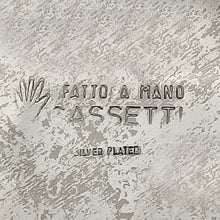 Load image into Gallery viewer, 1970s Astonishing Space Age Silver Plated Vase by Sassetti. Handmade. Made In italy Madinteriorart by Maden