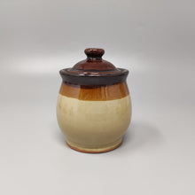 Load image into Gallery viewer, 1970s Gorgeous Brown Coffee Set in Faenza Ceramic. Handmade Made in Italy Madinteriorartshop by Maden