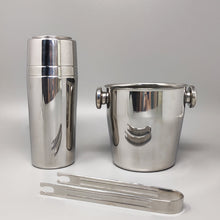 Load image into Gallery viewer, 1970s Gorgeous Cocktail Shaker With Ice Bucket by Mepra. Made in Italy Madinteriorart by Maden