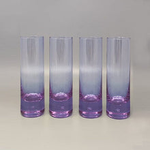 Load image into Gallery viewer, 1970s Gorgeous Crystal Ice Bucket with 4 Glasses by Ivat. Made in Italy Madinteriorart by Maden