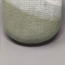 Load image into Gallery viewer, 1970s Gorgeous Green And White Vase in Ceramic by F.lli Brambilla. Made in Italy Madinteriorartshop by Maden