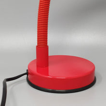 Load image into Gallery viewer, 1970s Gorgeous Red Table Lamp by Veneta Lumi. Made in Italy Madinteriorart by Maden