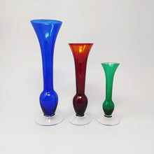 Load image into Gallery viewer, 1970s Gorgeous Set of 3 Vases by Seguso, in Murano Glass, Made in Italy Madinteriorart by Maden