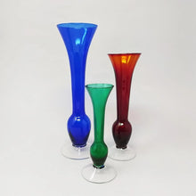Load image into Gallery viewer, 1970s Gorgeous Set of 3 Vases by Seguso, in Murano Glass, Made in Italy Madinteriorart by Maden