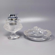 Load image into Gallery viewer, 1970s Gorgeous Smoking Set by Lalique. Signed on The Bottom. Made in France Madinteriorart by Maden
