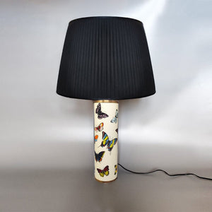 1970s Gorgeous Unique Piero Fornasetti Table Lamp. Made in Italy Madinteriorart by Maden