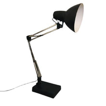 Load image into Gallery viewer, 1970s Original Black Gorgeous Architect Table Lamp by Arteluce. Made in Italy Madinteriorart by Maden