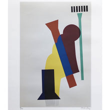 Load image into Gallery viewer, 1970s Original Gorgeous Man Ray &quot;Concrete Mixer&quot; Limited Edition Lithograph Madinteriorart by Maden
