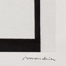 Load image into Gallery viewer, 1970s Original Gorgeous Piet Mondrian "Composition No. III" Limited Edition Lithograph Madinteriorart by Maden