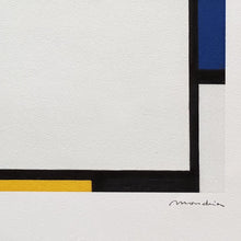 Load image into Gallery viewer, 1970s Original Gorgeous Piet Mondrian "Composition No. III" Limited Edition Lithograph Madinteriorart by Maden