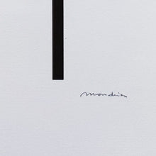 Load image into Gallery viewer, 1970s Original Gorgeous Piet Mondrian "Opposition of Lines" Limited Edition Lithograph Madinteriorart by Maden