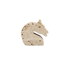 Load image into Gallery viewer, 1970s Original Travertine Horse Sculpture by Enzo Mari for F.lli Mannelli Madinteriorart by Maden