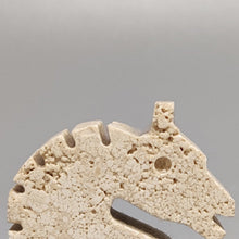 Load image into Gallery viewer, 1970s Original Travertine Horse Sculpture by Enzo Mari for F.lli Mannelli Madinteriorart by Maden