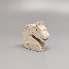Load image into Gallery viewer, 1970s Original Travertine Horse Sculpture by Enzo Mari for F.lli Mannelli Madinteriorart by Maden