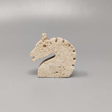 Load image into Gallery viewer, 1970s Original Travertine Horse Sculpture by Enzo Mari for F.lli Mannelli Madinteriorart by Maden