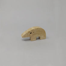 Load image into Gallery viewer, 1970s Set of 4 Original Travertine Anteater Sculptures designed by Enzo Mari for F.lli Mannelli Madinteriorart by Maden