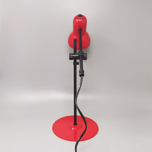 Load image into Gallery viewer, 1970s Stunning Red Table Lamp by Veneta Lumi. Made in Italy Madinteriorart by Maden