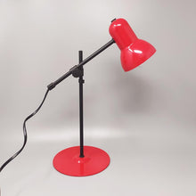 Load image into Gallery viewer, 1970s Stunning Red Table Lamp by Veneta Lumi. Made in Italy Madinteriorart by Maden