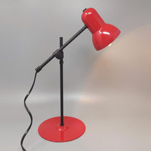 Load image into Gallery viewer, 1970s Stunning Red Table Lamp by Veneta Lumi. Made in Italy Madinteriorart by Maden