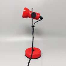 Load image into Gallery viewer, 1970s Stunning Red Table Lamp by Veneta Lumi. Made in Italy Madinteriorart by Maden