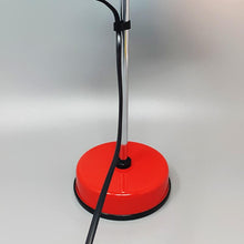 Load image into Gallery viewer, 1970s Stunning Red Table Lamp by Veneta Lumi. Made in Italy Madinteriorart by Maden