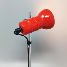 Load image into Gallery viewer, 1970s Stunning Red Table Lamp by Veneta Lumi. Made in Italy Madinteriorart by Maden