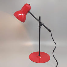 Load image into Gallery viewer, 1970s Stunning Red Table Lamp by Veneta Lumi. Made in Italy Madinteriorart by Maden