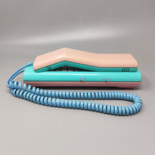 Load image into Gallery viewer, 1980s (1989) Gorgeous Swatch Twin Phone "1st Model". Memphis Style Madinteriorartshop by Maden