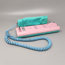 Load image into Gallery viewer, 1980s (1989) Gorgeous Swatch Twin Phone "1st Model". Memphis Style Madinteriorartshop by Maden
